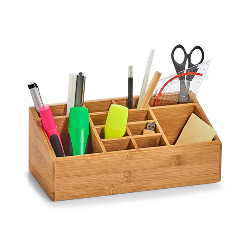 Zeller Present Bamboe bureau organizer Zeller Zeller Present Bamboe bureau organizer Zeller