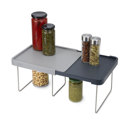 Joseph Joseph Uitschuifbaar rekje keukenkast Joseph Joseph - CupboardStore Joseph Joseph Uitschuifbaar rekje keukenkast Joseph Joseph - CupboardStore
