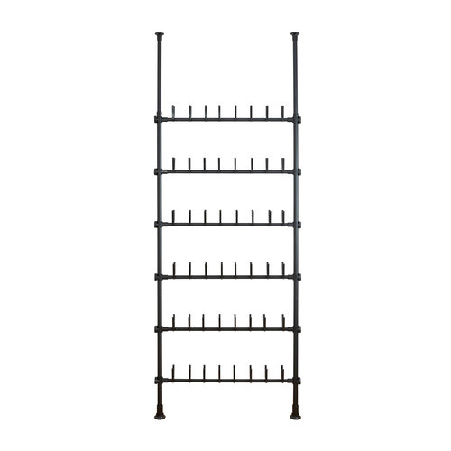 Wenko Telescopisch verticaal schoenenrek 24 paar Wenko