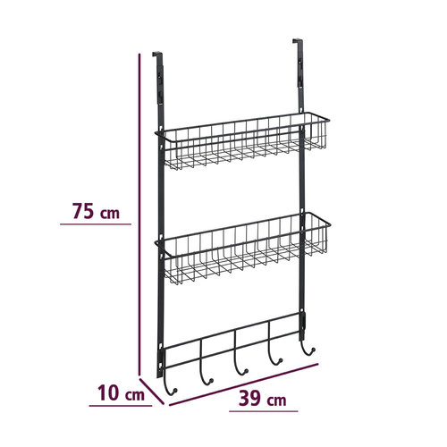 Wenko Multifunctioneel over de deur rek Wenko