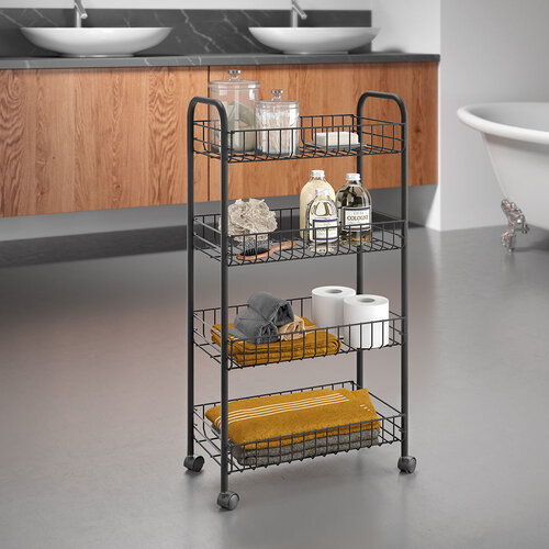 Tomado | Metaltex Multifunctionele trolley zwart Tomado | Metaltex