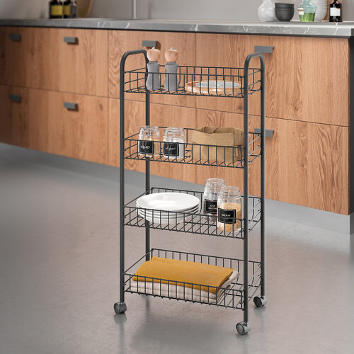 Tomado | Metaltex Multifunctionele trolley zwart Tomado | Metaltex