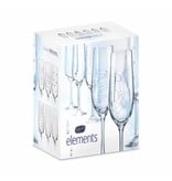 Crystalex Elements Champagneglazen 190ml