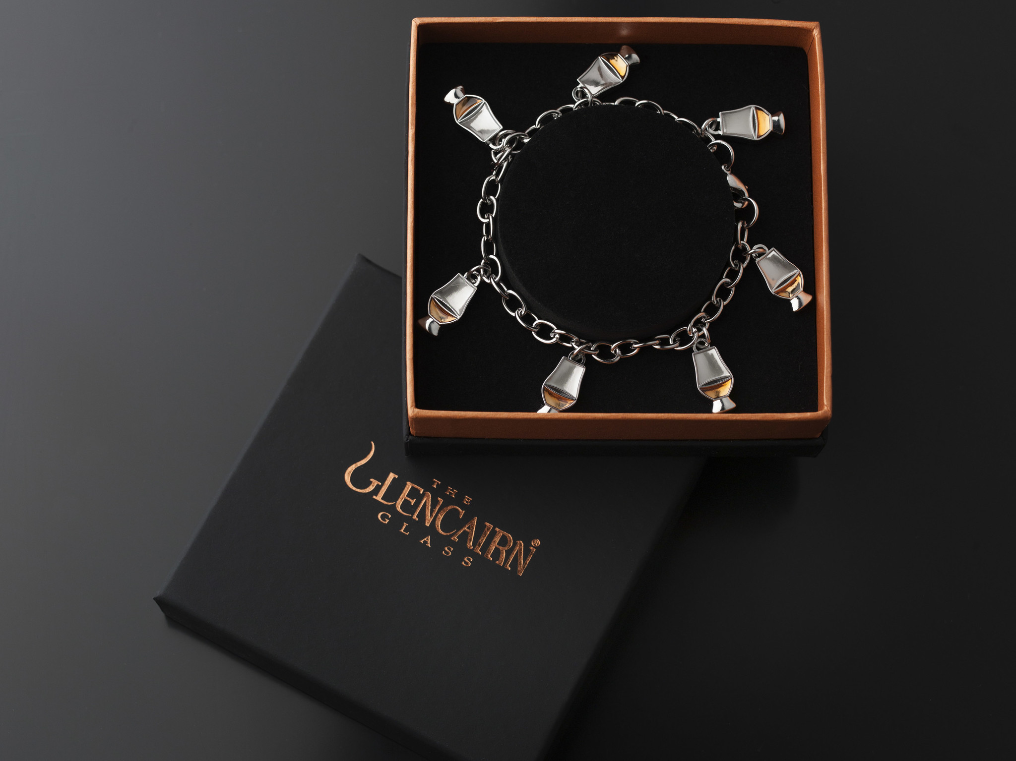 Glencairn Glencairn armband met 7  hangertjes