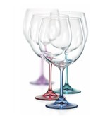 Crystalex Regenbogen Gin Tonic 820ml. 4 Stücke