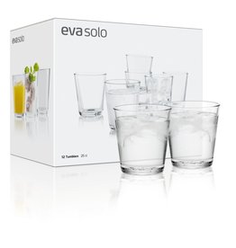 Eva Solo Glas 250 ml Set van 12 Stuks