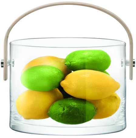 L.S.A. Circle Servierplatte mit Henkel Ø 14,5 cm (14.5")