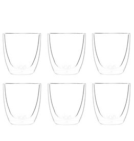 Viva Glas Doppelwandig 110 ml 6er Set