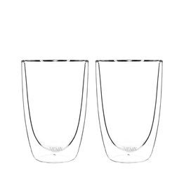 Viva Lauren Glas Dubbelwandig 390 ml Set van 2 Stuks