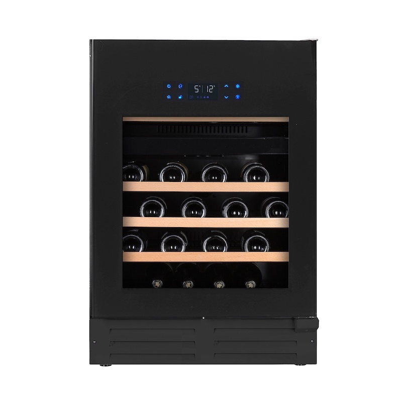 Temptech Elegance Weinkühlschrank mit 2 Zonen für 46 Flaschen Grifflos