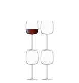 L.S.A. Borough Wijnglas 450 ml Set van 4 Stuks