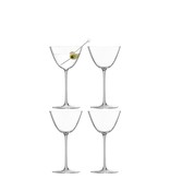 L.S.A. Borough Glas Martini 195 ml 4er Set