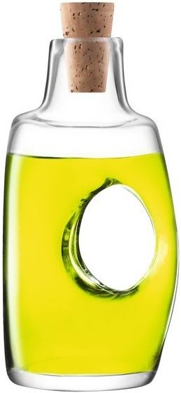 L.S.A. Void Öl- und Essigflasche mit Korkstopfen 120 ml