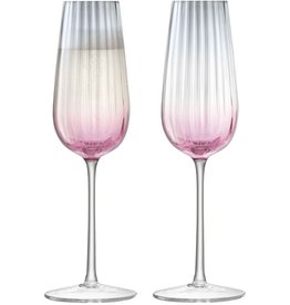 L.S.A. Dusk Champagne Flute 250 ml Set van 2 Stuks