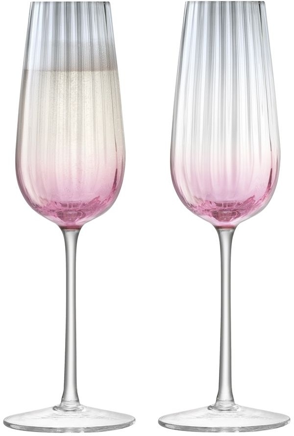 L.S.A. Dusk Champagne Flute 250 ml Set van 2 Stuks