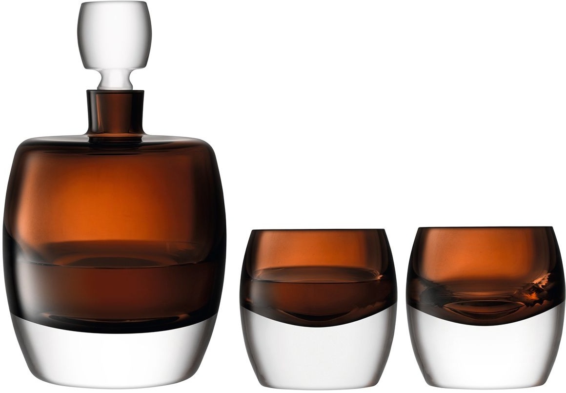 L.S.A.  Club Whisky Set. 3 Stück