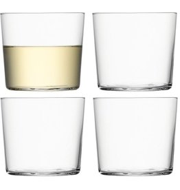 L.S.A. Gio Tumbler Glas Laag 310 ml Set van 4 Stuks