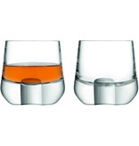 L.S.A. Whiskey Cut Tumbler Glas 180 ml Set van 2 Stuks