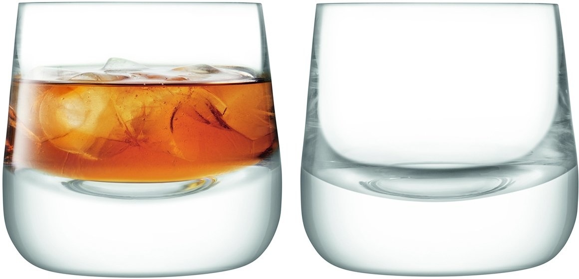 L.S.A. Bar Culture Whisky Glas 220 ml Set van 2 Stuks