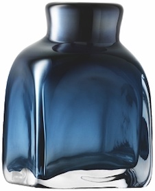 L.S.A. Taffeta Haus Dekoration Vase H 17 cm