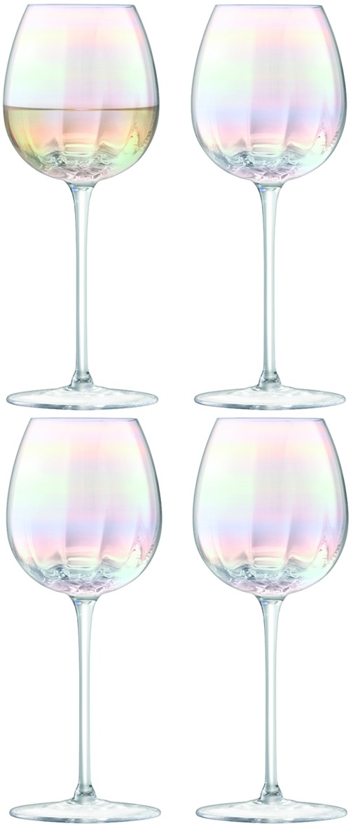 L.S.A. Pearl Weinglas für Weißwein 325 ml 4er Set