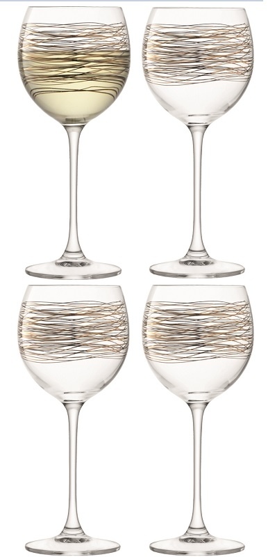 L.S.A. Cocoon Wijnglazen 400 ml Set van 4 Stuks