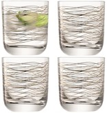 L.S.A. Cocoon Drinken Waterglazen 325 ml Set van 4 Stuks