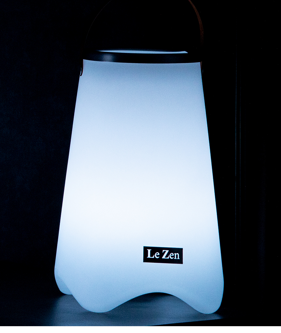 Le Zen Weinkühler Large mit Bluetooth-Lautsprecher und LED-Licht