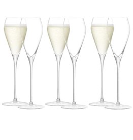 L.S.A. Wein- oder Prosecco-Glas 250ml 6-teiliges Set