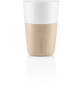 Eva Solo Tasse für Caffe Latte 2er Set Soft Beige