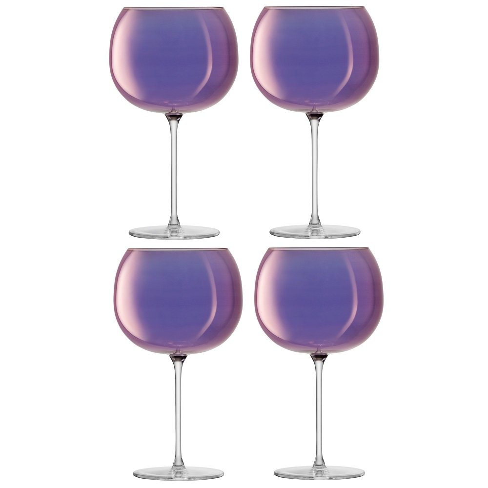 L.S.A. Aurora Balloon Glas 680 ml Set van 4 Stuks