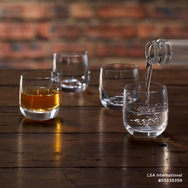 L.S.A. Borough Shotglas 75 ml Set van 4 Stuks