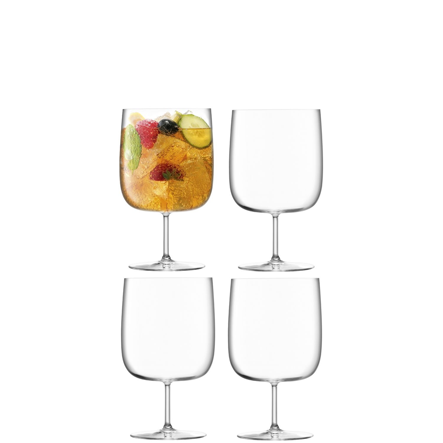 L.S.A. Borough Bierglas 625 ml Set van 4 Stuks