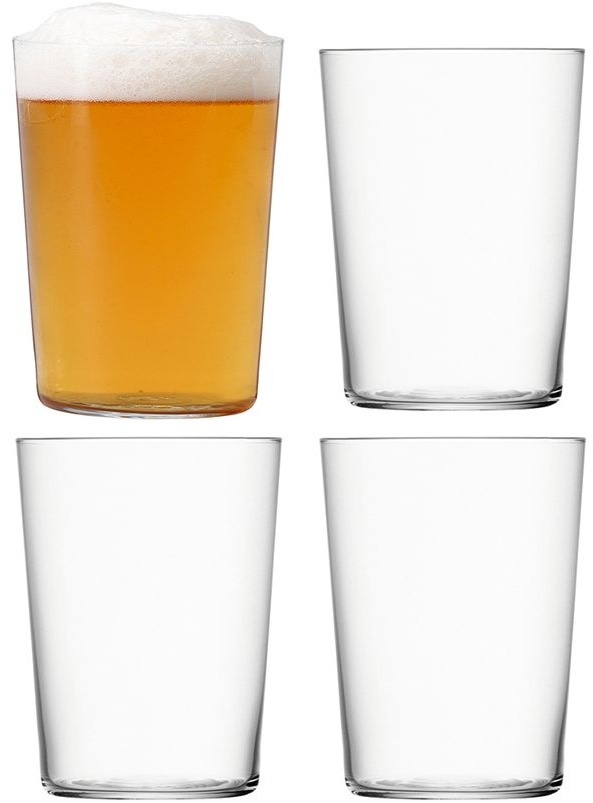 L.S.A. Gio Glas Groot 560 ml Set van 4 Stuks