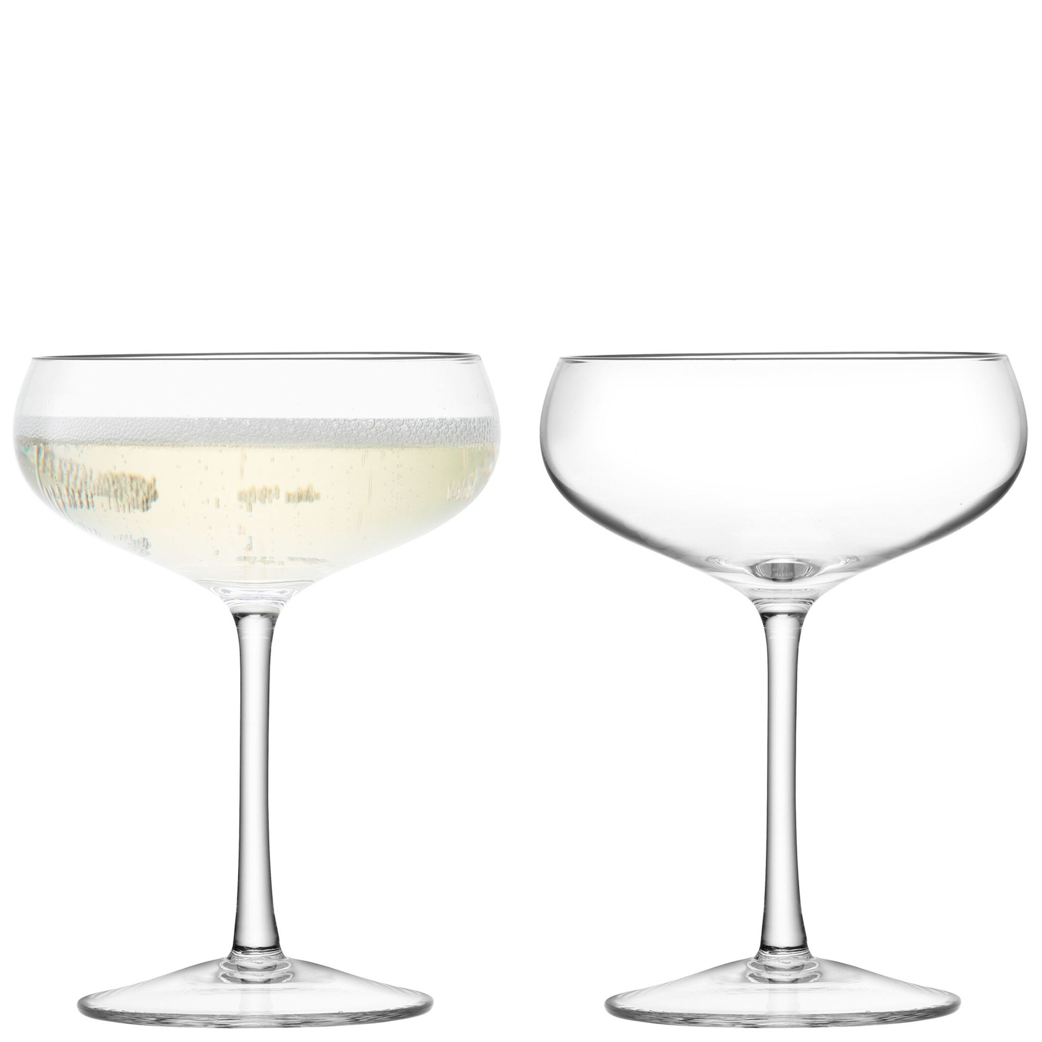 L.S.A. Wine Champagnecoupe 220 ml Set van 2 Stuks