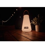 Le Zen  Lux  sound buitenlamp  met bluetooth speaker en 8  instelbare kleuren