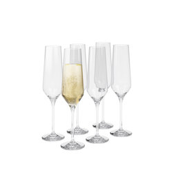 Eva Solo Legio Nova Glas Champagne 260 ml Set van 6 Stuks