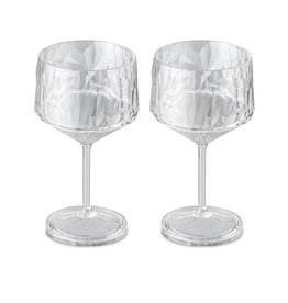 Koziol Superglas Club No. 15 Glas 400 ml Set van 2 Stuks