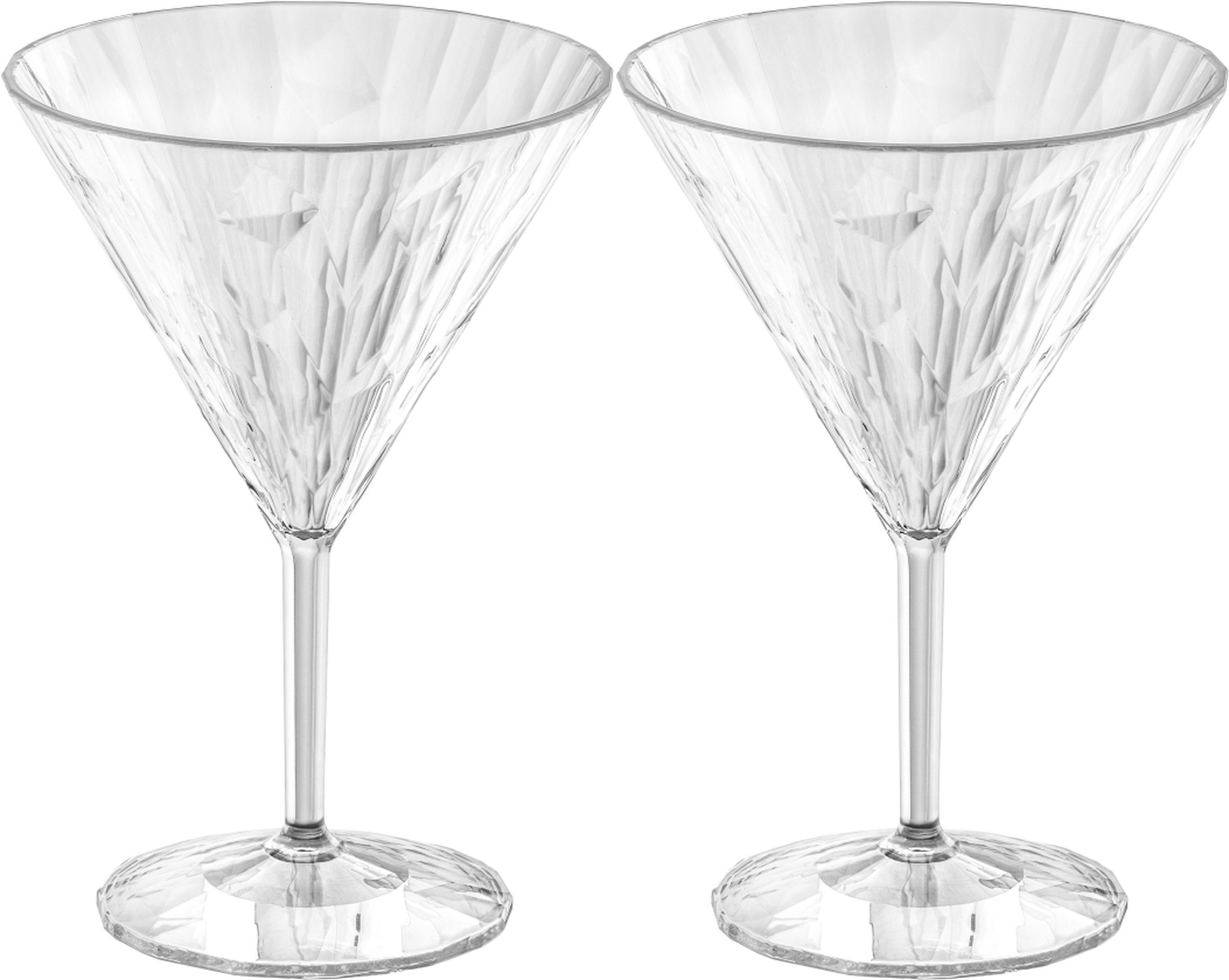 Koziol Superglas Club No. 12 Cocktail Glas 250 ml Set van 2 Stuks