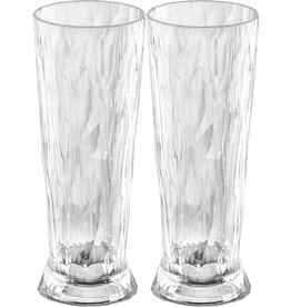 Koziol Superglas Club No. 11 Bier Glas 500 ml Set van 2 Stuks