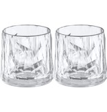 Koziol Superglas Club No. 02 Whiskey Glas 250 ml Set van 2 Stuks