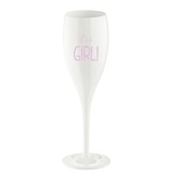 Koziol Superglas Cheers No. 1 Champagne Glas It's a Girl