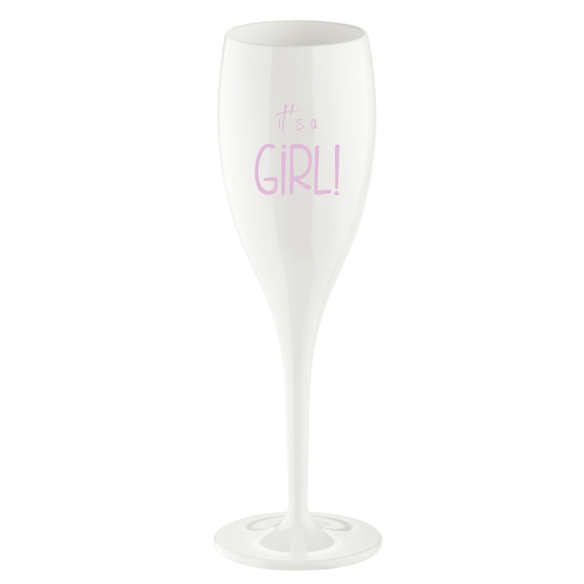 Koziol Superglas Cheers No. 1 Champagne Glas It's a Girl