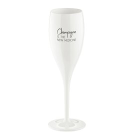 Koziol Superglas Cheers No. 1 Champagneglas Champagne The New Medicine