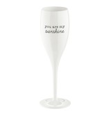 Koziol Superglas Cheers No. 1 Champagne Glas Sunshine