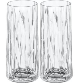 Koziol Superglas Club No. 03 Longdrinkglas 250 ml Set a 6 Stuks