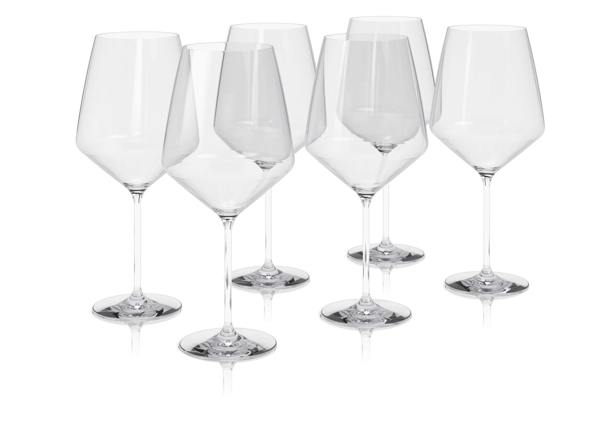 Eva Trio Legio Nova Glas Wijn Magnum 900 ml Set van 6 Stuks