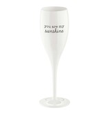 Koziol Superglas Cheers No. 1 Champagne Glas Dreams Happen