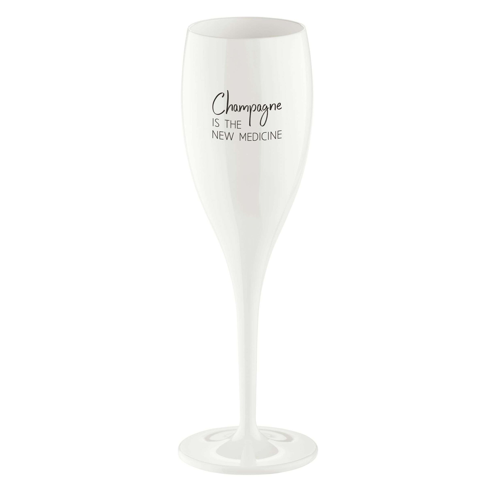 Koziol Superglas Cheers No. 1 Champagneglas Champagne The New Medicine