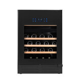 Temptech Elegance Weinkühlschrank mit 2 Zonen für 46 Flaschen Grifflos